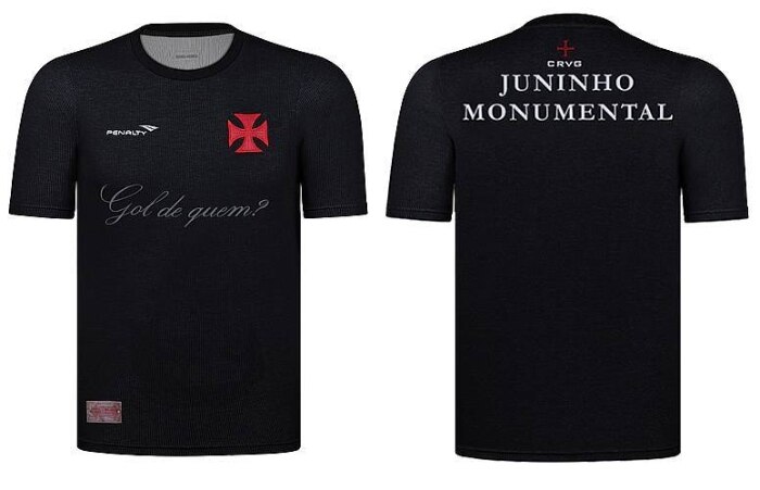 Vasco apresenta camisa comemorativa ao retorno de Juninho Pernambucano