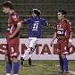 Thiago Ribeiro comemora gol para o Cruzeiro no Universitario de Sucre