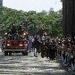 Caixão com corpo do ex-vice-presidente, José Alencar, chega no carro do Corpo de Bombei Caixão com corpo do ex-vice-presidente, José Alencar, chega no carro do Corpo de Bombei