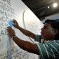 Instalação da exposição 