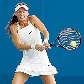 Daniela rebate bola em jogo na Austrália Daniela rebate bola em jogo na Austrália