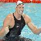 Alain Bernard festeja recorde dos 50 m livre