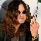 O Príncipe das Trevas, Ozzy Osbourne, durante sessão de fotos antes da coletiva de imprensa