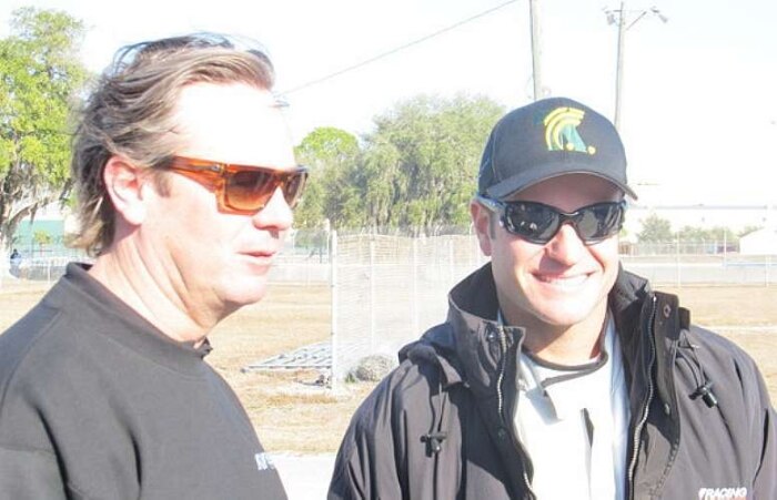 Rubens Barrichello testa na F-Indy