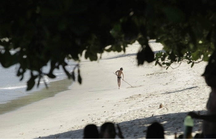 SP: litoral norte tem praias limpas e desertas