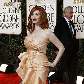 A atriz Christina Hendricks, da série de TV 
