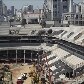 Ansiosos, torcedores de Corinthians e Palmeiras fazem seus próprios registros das novas Arenas