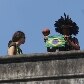 Polícia retira manifestantes do Museu do Índio no Rio Polícia retira manifestantes do Museu do Índio no Rio