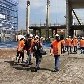 No fim de semana, um grupo de corintianos visitou as obras do futuro estádio do clube, em Itaquera No fim de semana, um grupo de corintianos visitou as obras do futuro estádio do clube, em Itaquera