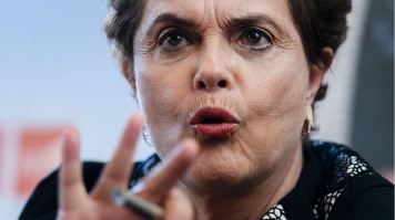 Ex-presidente Dilma. Foto: Fabrice Coffrin/AFP Ex-presidente Dilma. Foto: Fabrice Coffrin/AFP
