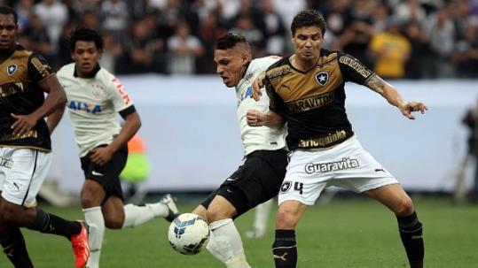 Corinthians e Botafogo empatam no Itaquerão