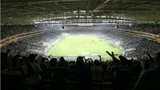 Segurança de Copa do Mundo para jogo do Palmeiras na arena