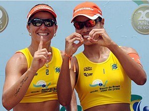 V&ocirc;lei de praia feminino: Chega a vez de Juliana e Larissa - Divulga&ccedil;&atilde;o