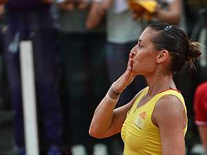 Anfitri&atilde; passou f&aacute;cil por Sloane Stephen: 2 sets a 0 - Andreas Solaro/AFP