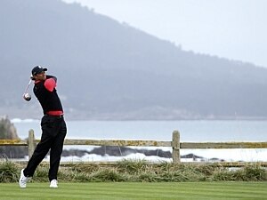 Tiger Woods disputa torneio em Pebble Beach, na Califórnia - Robert Galbraith/Reuters Tiger Woods disputa torneio em Pebble Beach, na Califórnia - Robert Galbraith/Reuters