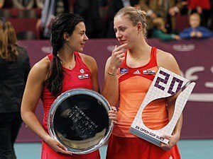 Tenista alem&atilde;, n&uacute;mero 27 do mundo, derrota anfitri&atilde; Marion Bartoli na final por 2 sets a 1, em 2h39min - Gonzalo Fuentes/EFE