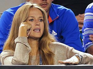 Kim Sears, namorada do tenista Andy Murray - Vivek Prakash/Reuters Kim Sears, namorada do tenista Andy Murray - Vivek Prakash/Reuters