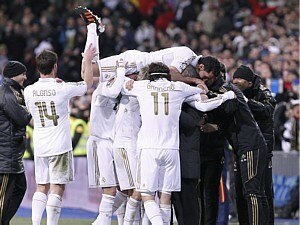 Com direito a show de Cristiano Ronaldo, Real Madrid supera Levante por 4 a 2, em casa, no Campeonato Espanhol - Zipi/EFE