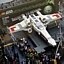 Nave de ‘Star Wars’ &eacute; a maior escultura de Lego do mundo Foto:Shannon Stapleton