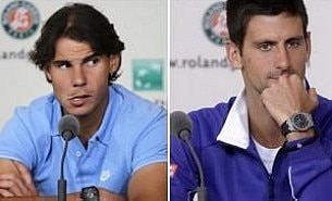 Djokovic e Nadal em semi