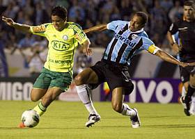 Gr&ecirc;mio 1x0 Palmeiras