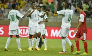 Nig&eacute;ria faz 6 a 1 no Taiti