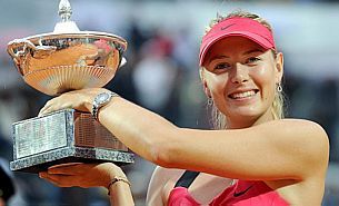 Sharapova fatura bicampeonato