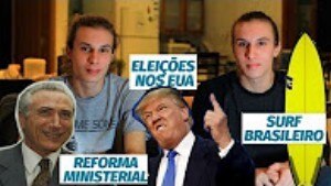 Os g&ecirc;meos Pedro e Juliano Labigalini, de 16 anos, resumem e comentam as not&iacute;cias da semana no canal do ‘Estad&atilde;o’ no YouTube - Estad&atilde;o