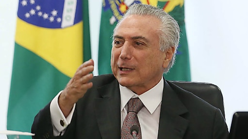 O presidente em exerc&iacute;cio Michel Temer - Estad&atilde;o
