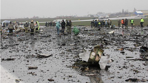 Avião que chegava de Dubai caiu durante pouso - EFE