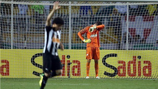 Fábio gfoi o melhor jogador do Palmeiras contra o Atlético-MG - Alex Silva/Estadão