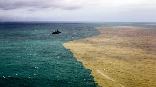 Foto de arquivo - A lama chega ao mar do Esp&iacute;rito Santo - Gabriela Bil&oacute;/Estad&atilde;o