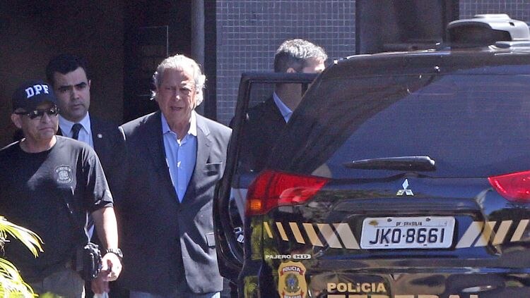 José Dirceu está preso na Lava Jato - André Dusek/Estadão
