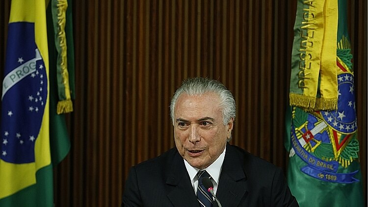 O presidente Michel Temer em reunião do Gabinete de Segurança Institucional. Foto: Dida Sampaio/Estadão O presidente Michel Temer em reunião do Gabinete de Segurança Institucional. Foto: Dida Sampaio/Estadão