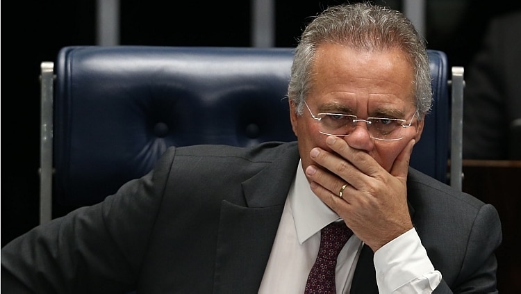 Renan Calheiros em sessão no Senado - André Dusek/Estadão Renan Calheiros em sessão no Senado - André Dusek/Estadão