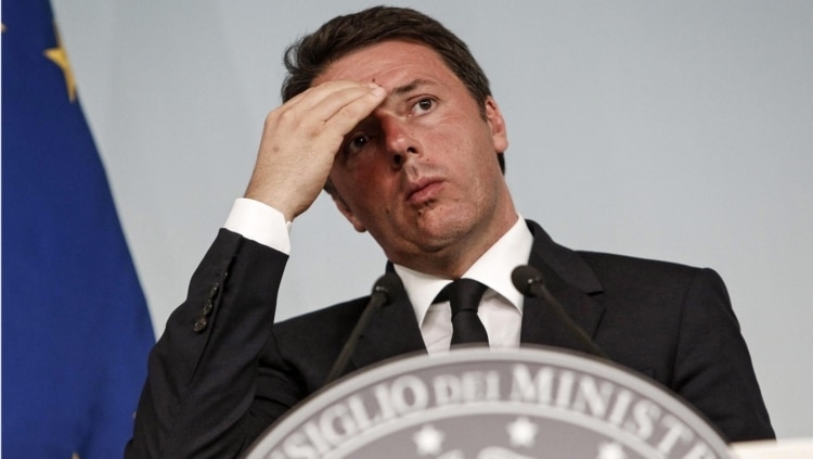 O primeiro-ministro da Itália, Matteo Renzi - Giuseppe Lami/EFE O primeiro-ministro da Itália, Matteo Renzi - Giuseppe Lami/EFE