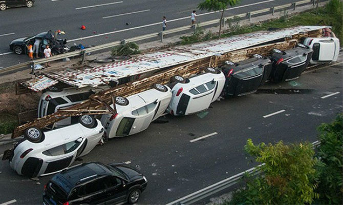 Prejuízo avaliado em R$ 3,6 milhões será ressarcido por seguro, se comprovado que foi acidente - Reprodução/Xiamen Daily