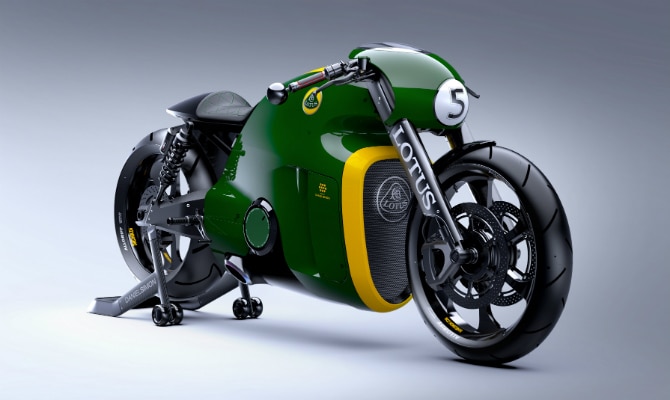 Modelo motor 'emprestado' da KTM RC8 - Lotus Motorcycles/Divulgação