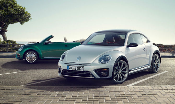 VOLKSWAGEN Beetle, ou Fusca no Brasil, recebeu pequenas alterações na linha 2017