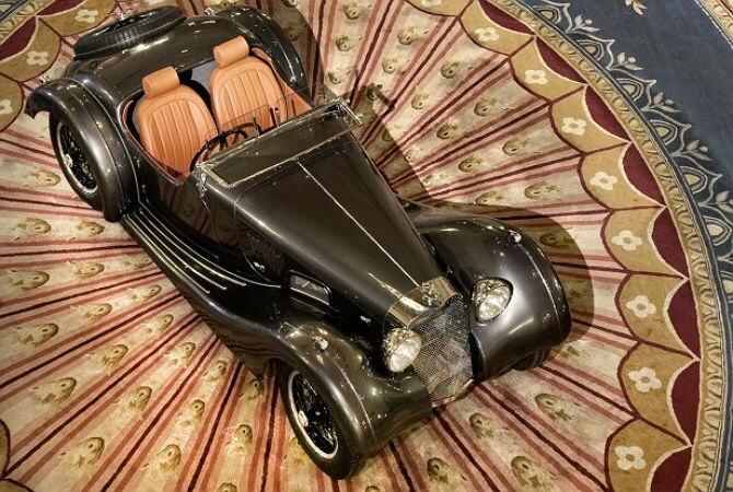 Raro Atalanta de 1937 renasce com tecnologia e segurança de carro moderno - Atalanta/Divulgação Raro Atalanta de 1937 renasce com tecnologia e segurança de carro moderno - Atalanta/Divulgação