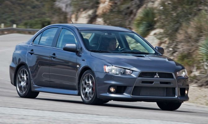 Lancer Evolution é um dos modelos afetados pelo recall - Mitsubishi/Divilgação