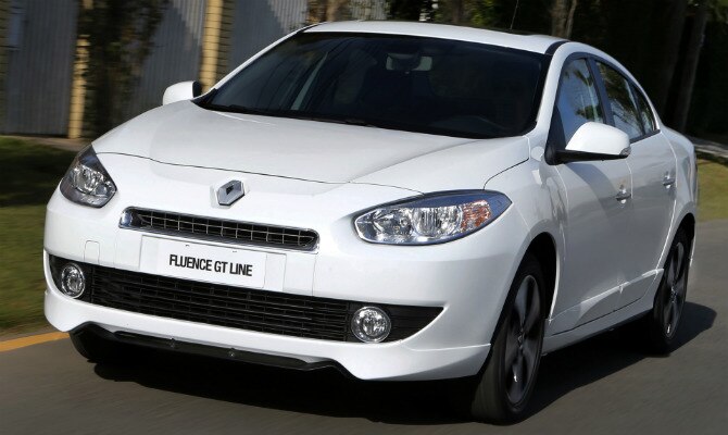 Versão GT Line traz o visual do Fluence GT sem o motor turbo - Renault/Divulgação