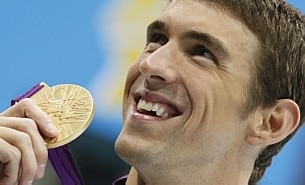Phelps &eacute; ouro nas m&iacute;dias sociais