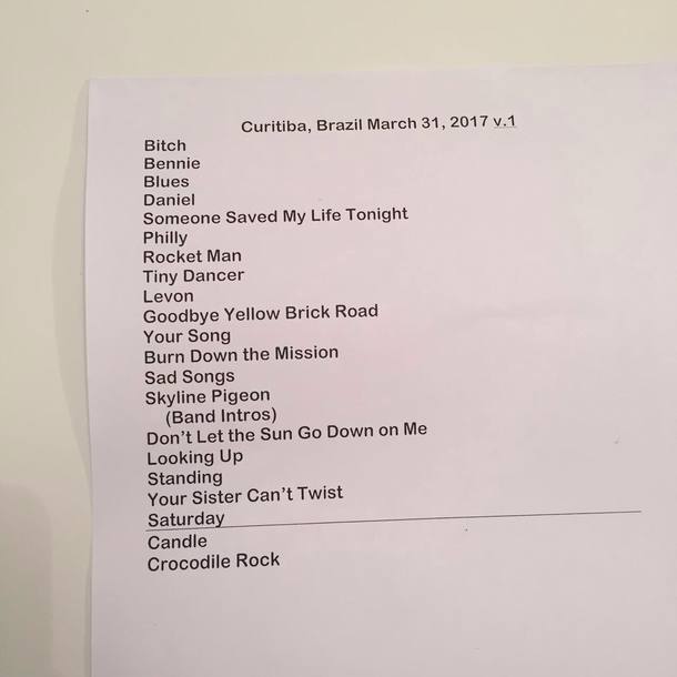 Setlist