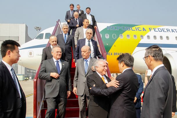 Temer na China