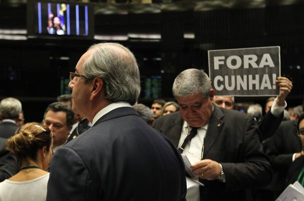 O deputado federal cassado Eduardo Cunha