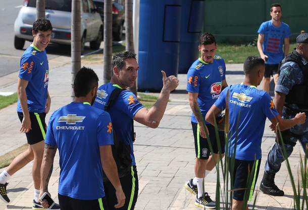 Recuperação evolui e Prass pode disputar amistoso da seleção olímpica