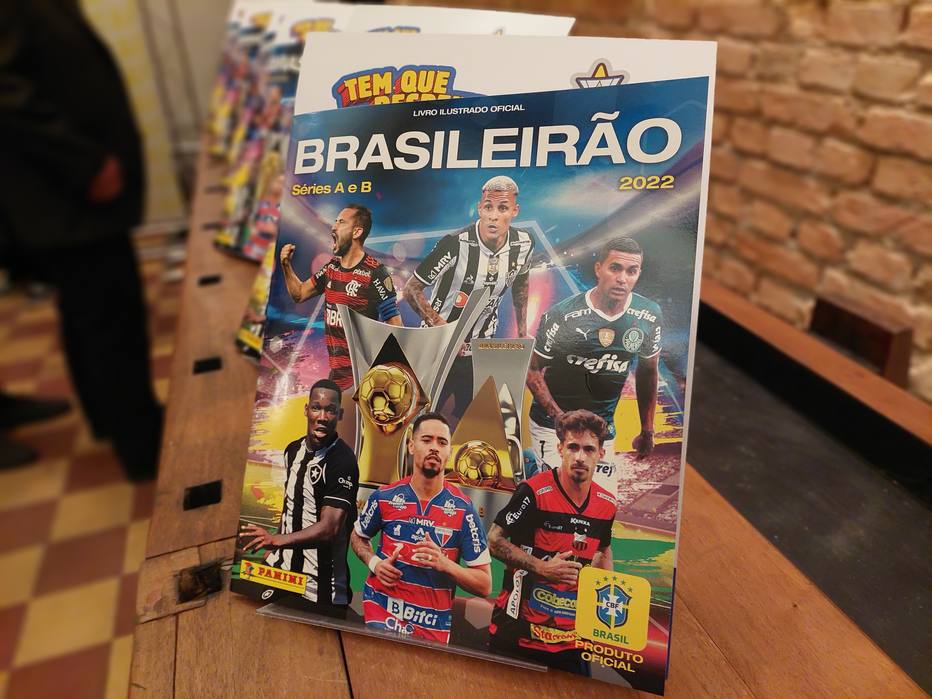 Rony e Pablo Maia Panini lança álbum de figurinhas do Brasileirão