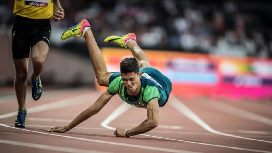 Rodrigo Parreira cai na chegada e conquista bronze no Mundial de Atletismo Paralímpico
