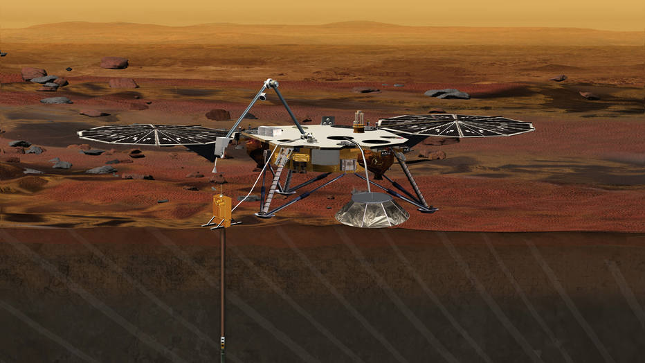 A nave InSight investigará como é a estrutura do subsolo de Marte, a fim de desvendar a formação e evolução do Planeta Vermelho e dos demais planetas rochosos, como a Terra. Prevista para 2016, a missão chegará a Marte em setembro de 2016 e será encerrada em setembro de 2018.